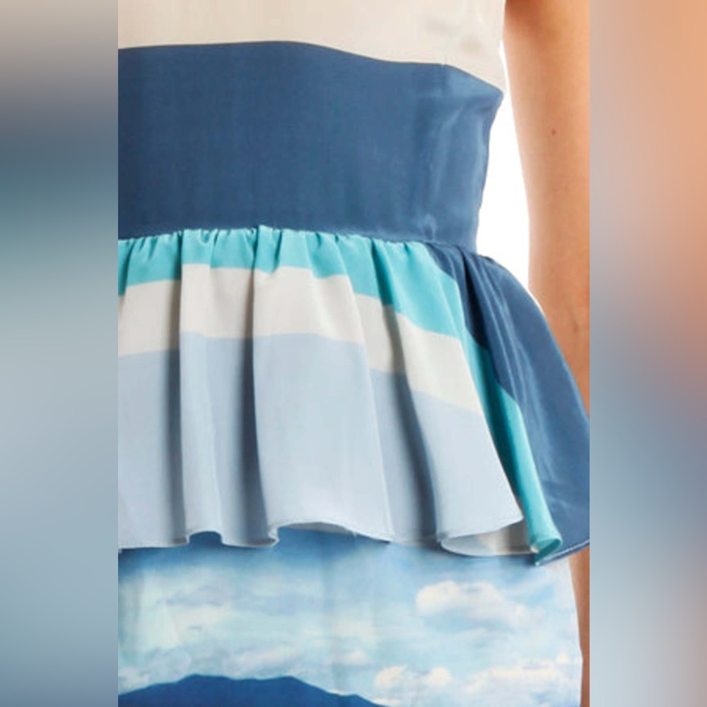 Charlotte Ronson Silk Mini Dress - Picture 2 of 4